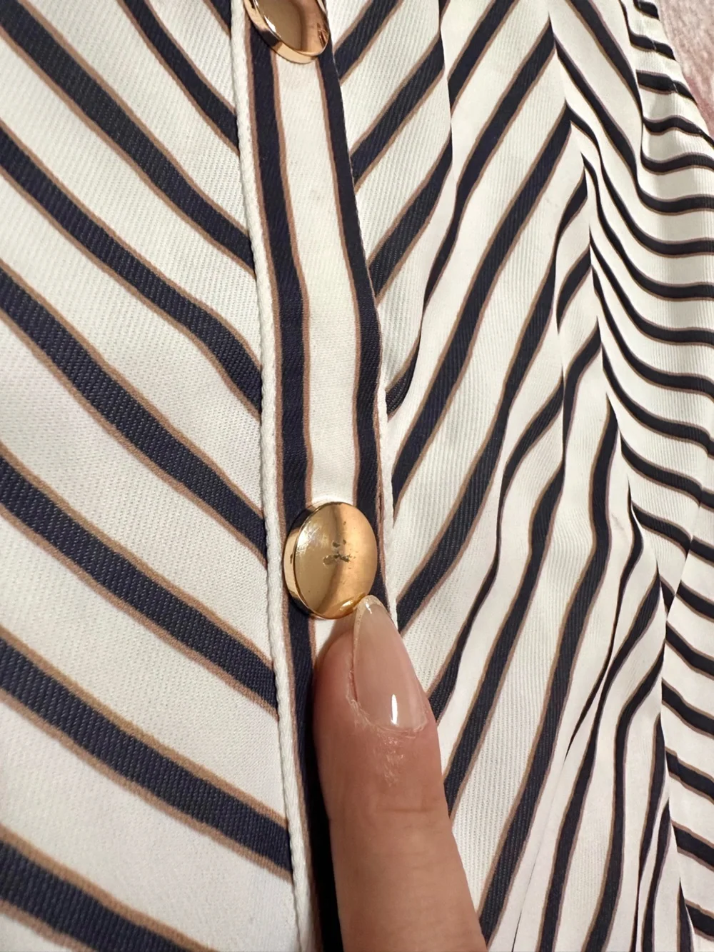Commense 🖤 SET Striped Belted Top & Pants - Picture 8 of 16